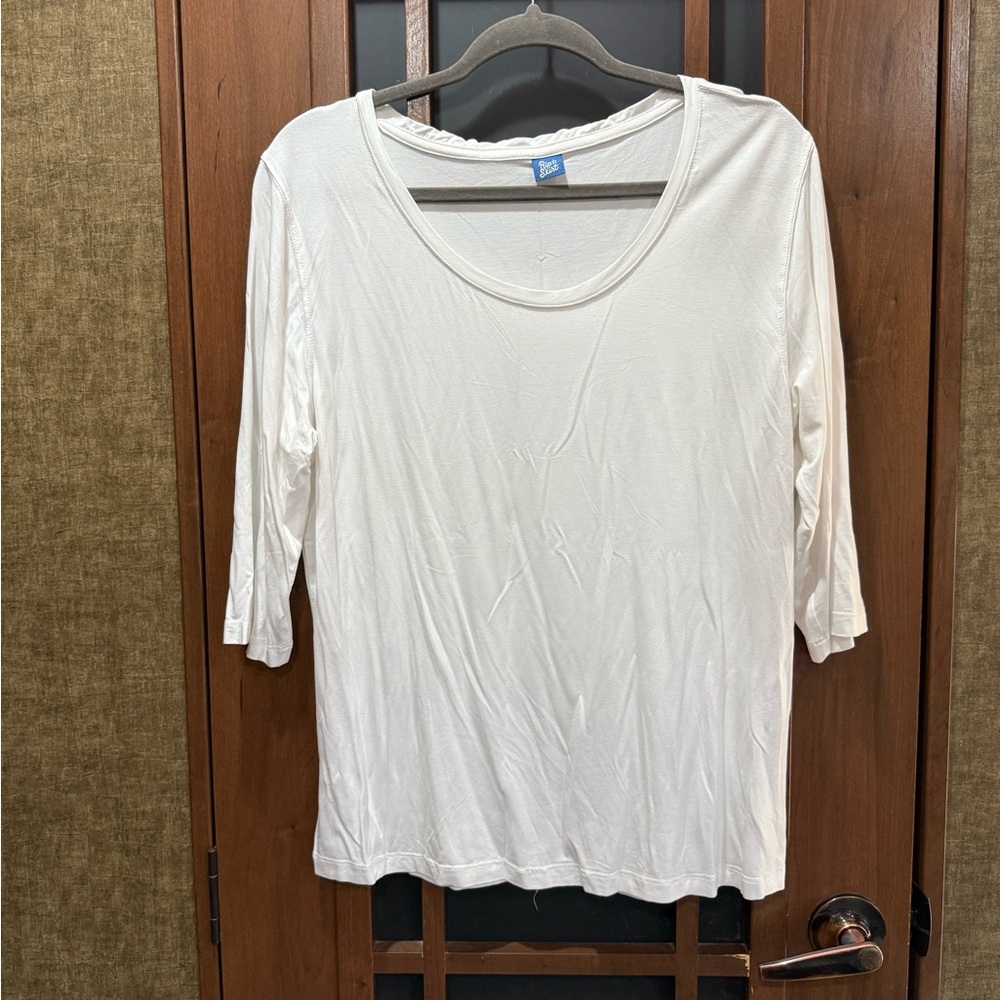 EUC Ripskirt Hawaii 3/4 Sleeve XXL
